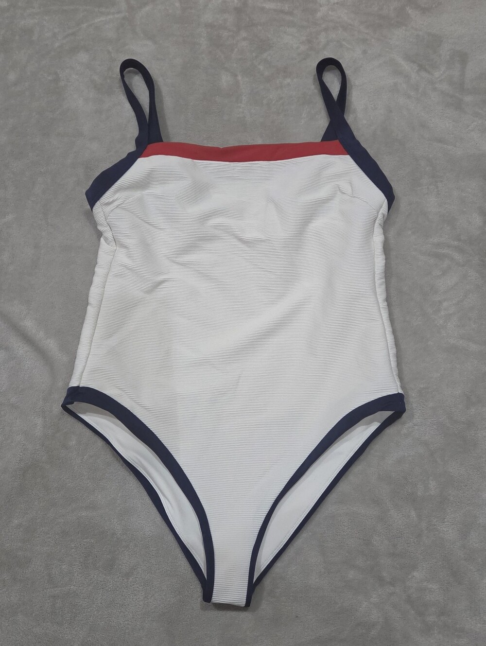 Shade & Shore Cream Bathing Suit